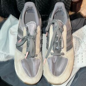 Womens 5.5 Adidas Marathon Tech Running Shoes Grey SEF